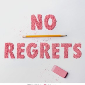 #Thursdaythoughts regret isn’t such a bad&nbsp;thing